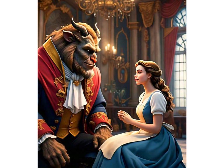 A Good Night Story For Kids | Beauty And The Beast Classic Fairy Tale