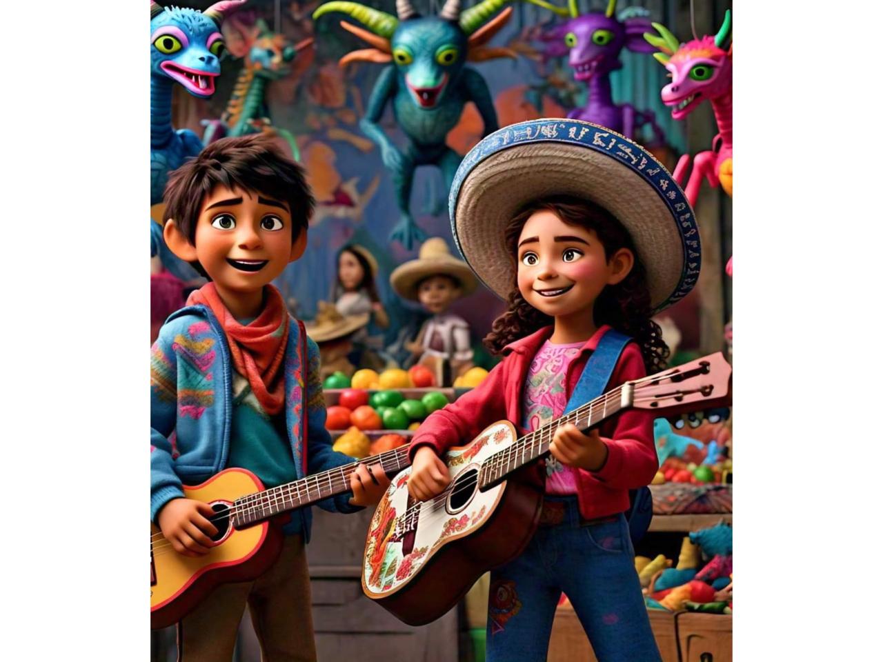 Coco Miguel And The Amazing Alebrijes, A Mexican inspired Story For Kids