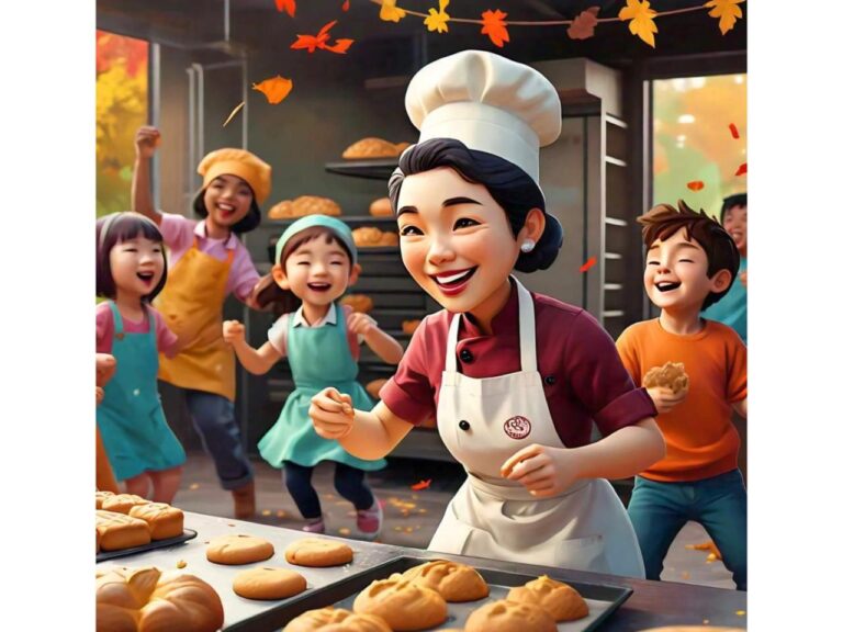 The Little Baker And The Thanksgiving Loaves Story For Kids