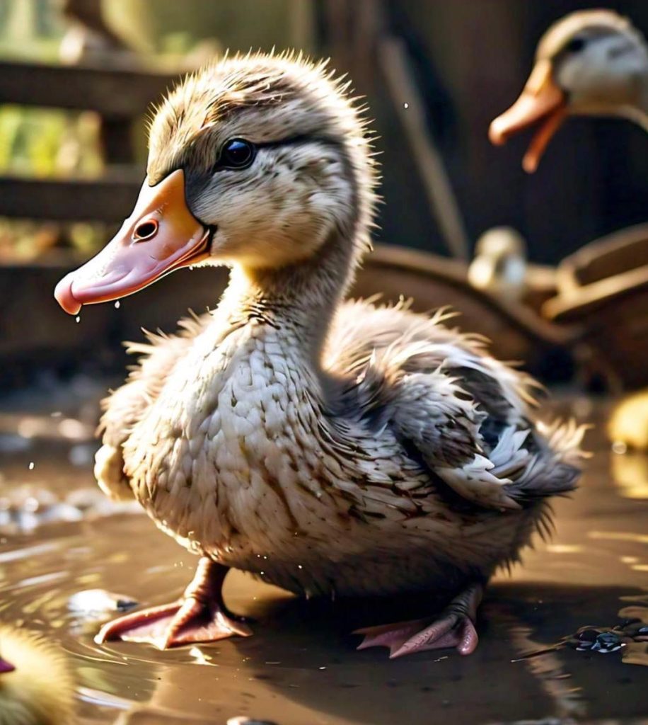 The Ugly Duckling is Born A bedtime story for kids.