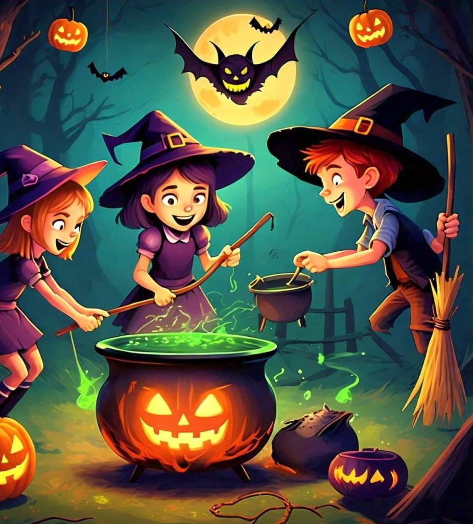 A Friendly Witch After All, A best of Halloween stories for kids.
