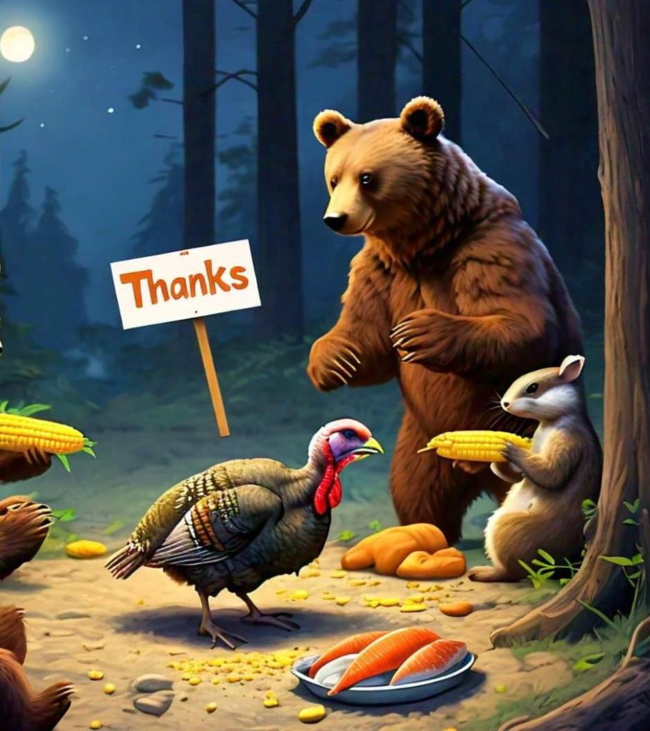 Bear’s Thank You, A thanksgiving story for kids.