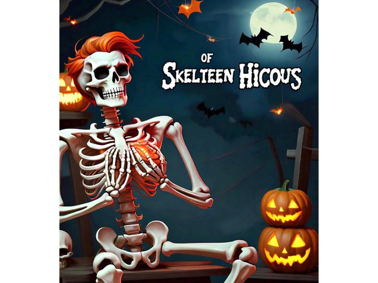 Read And Listen Skeleton Hiccups, A Best Of Halloween Stories For Kids