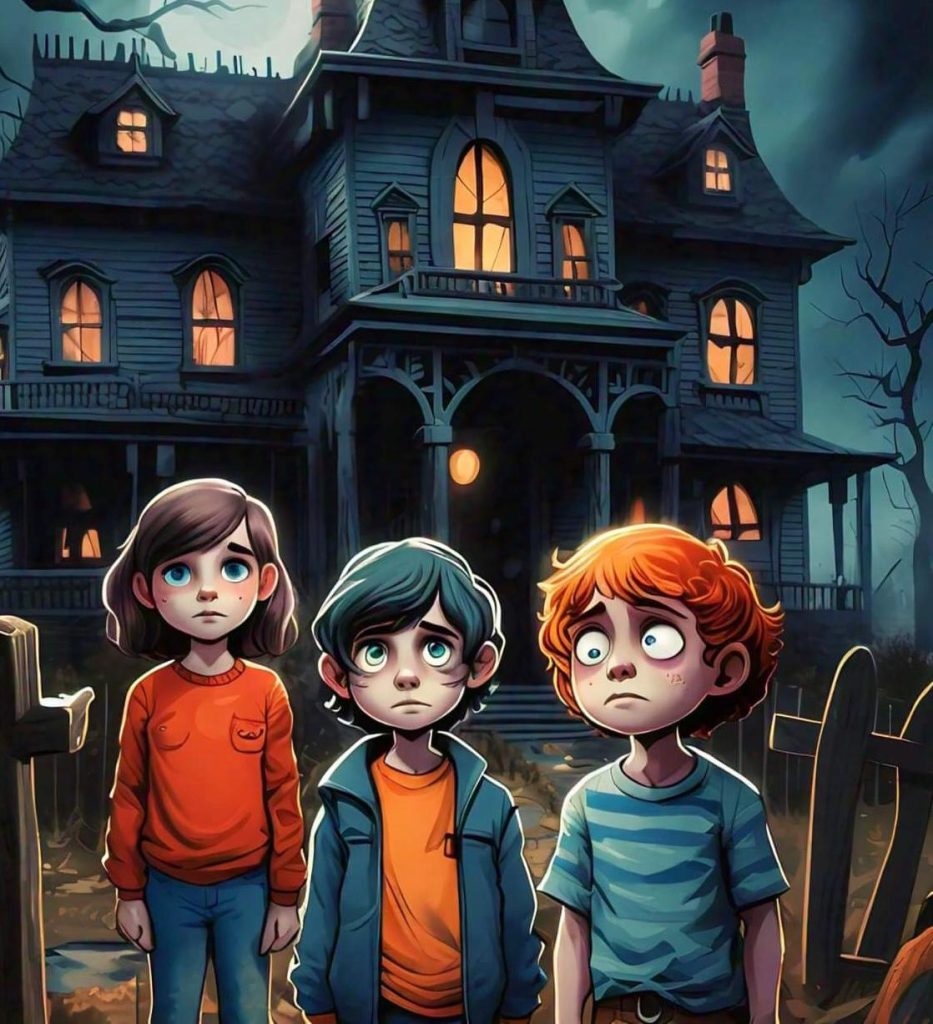 The Halloween Blackout, a Halloween short story for kids 