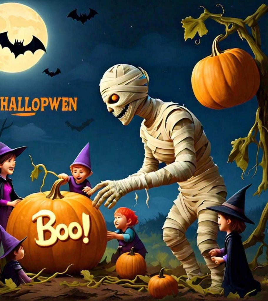 The Halloween Celebration, A best short Halloween story for kids.