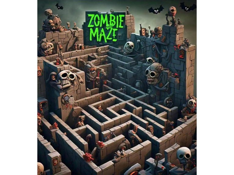 The Zombie Maze, A Best Of Scary Halloween Stories For Kids