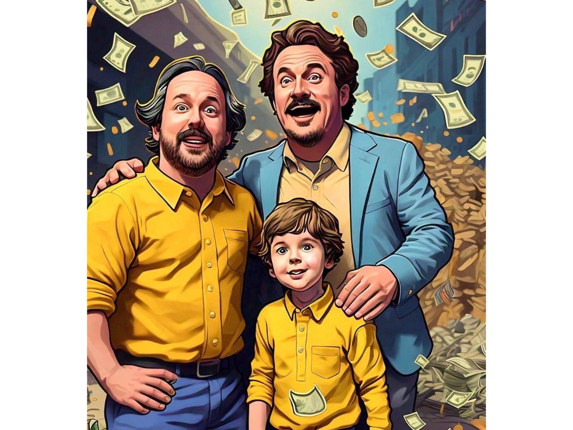 Rich Dad Poor Dad, A Story About Money for Kids