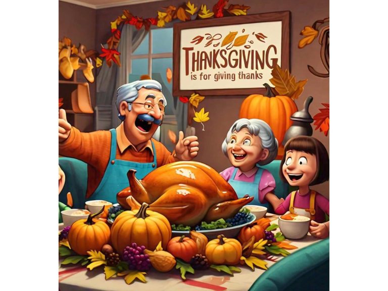 Thanksgiving Is For Giving Thanks, A Heartwarming Thanksgiving Story for Kids