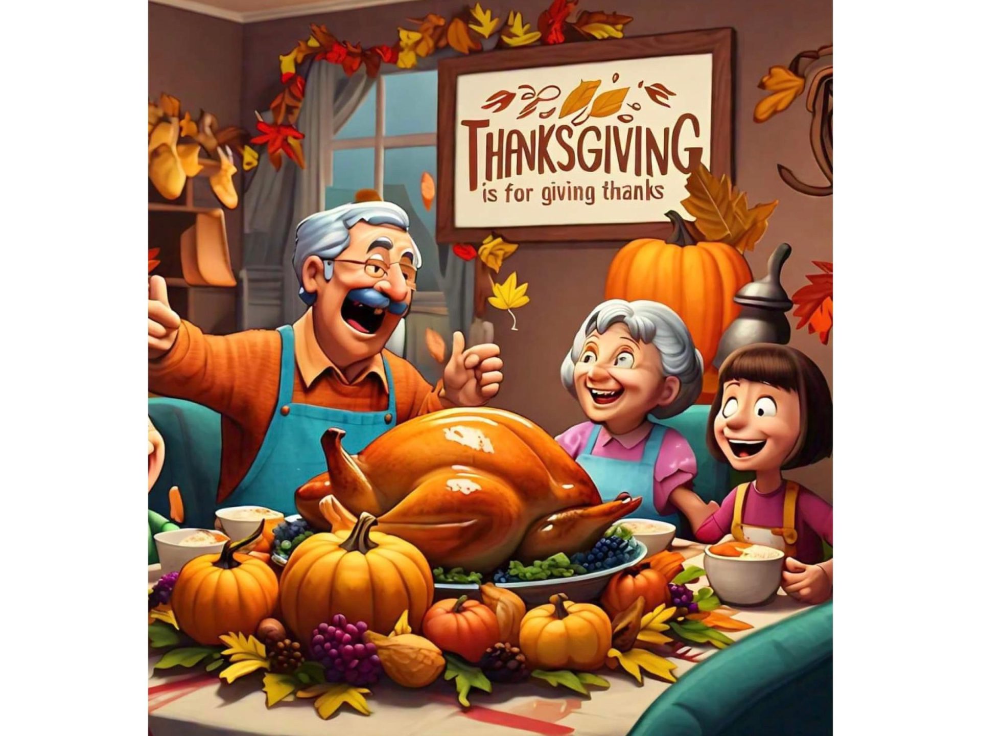 Thanksgiving Is For Giving Thanks, A Heartwarming Thanksgiving Story for Kids