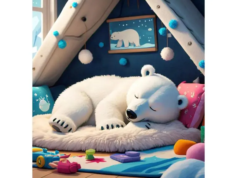 The Polar Bear’s Sleepover, A Bedtime Story for Kids.