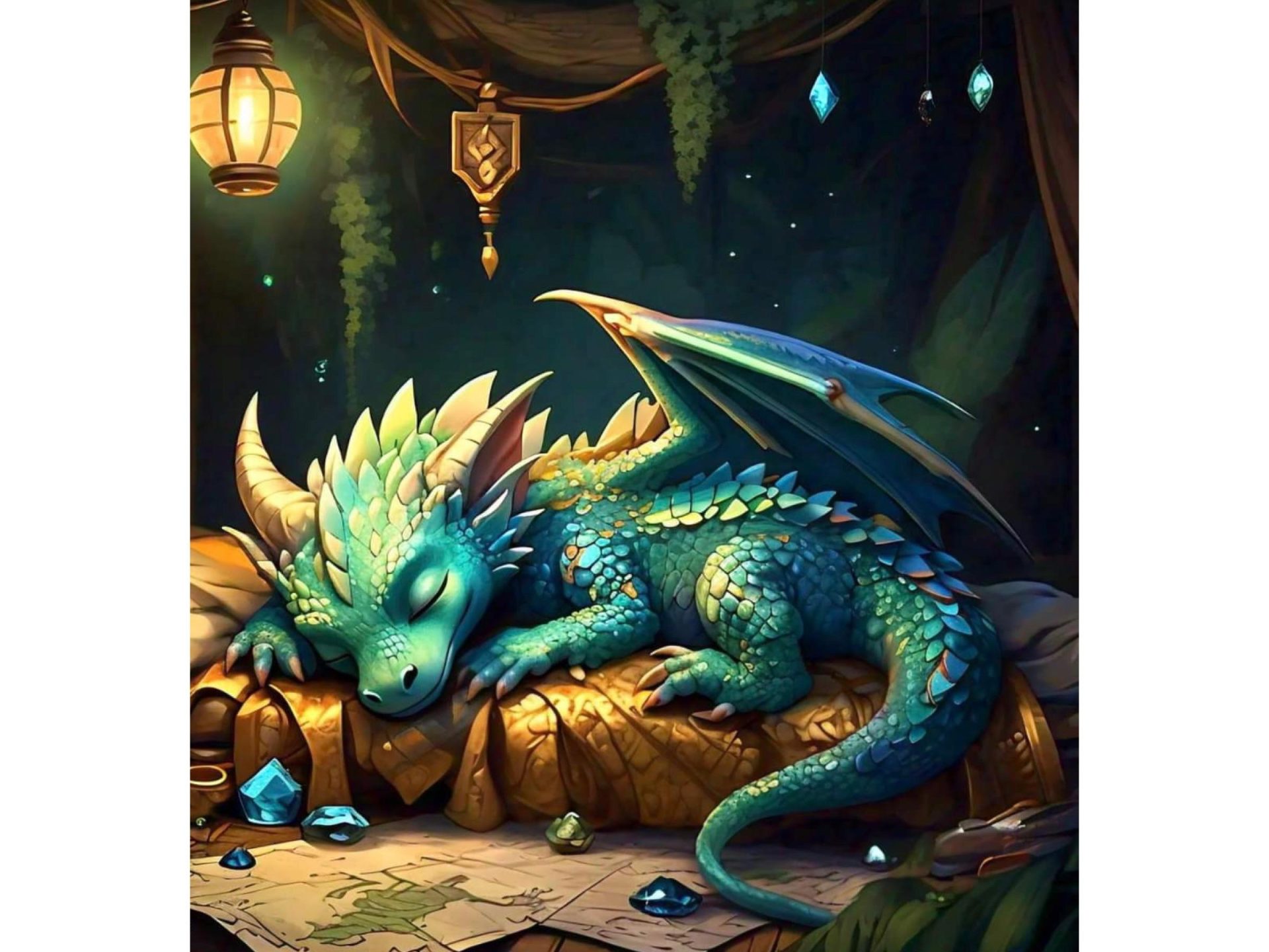 The Sleepy Dragon's Adventure, A Bedtime Story For Kids