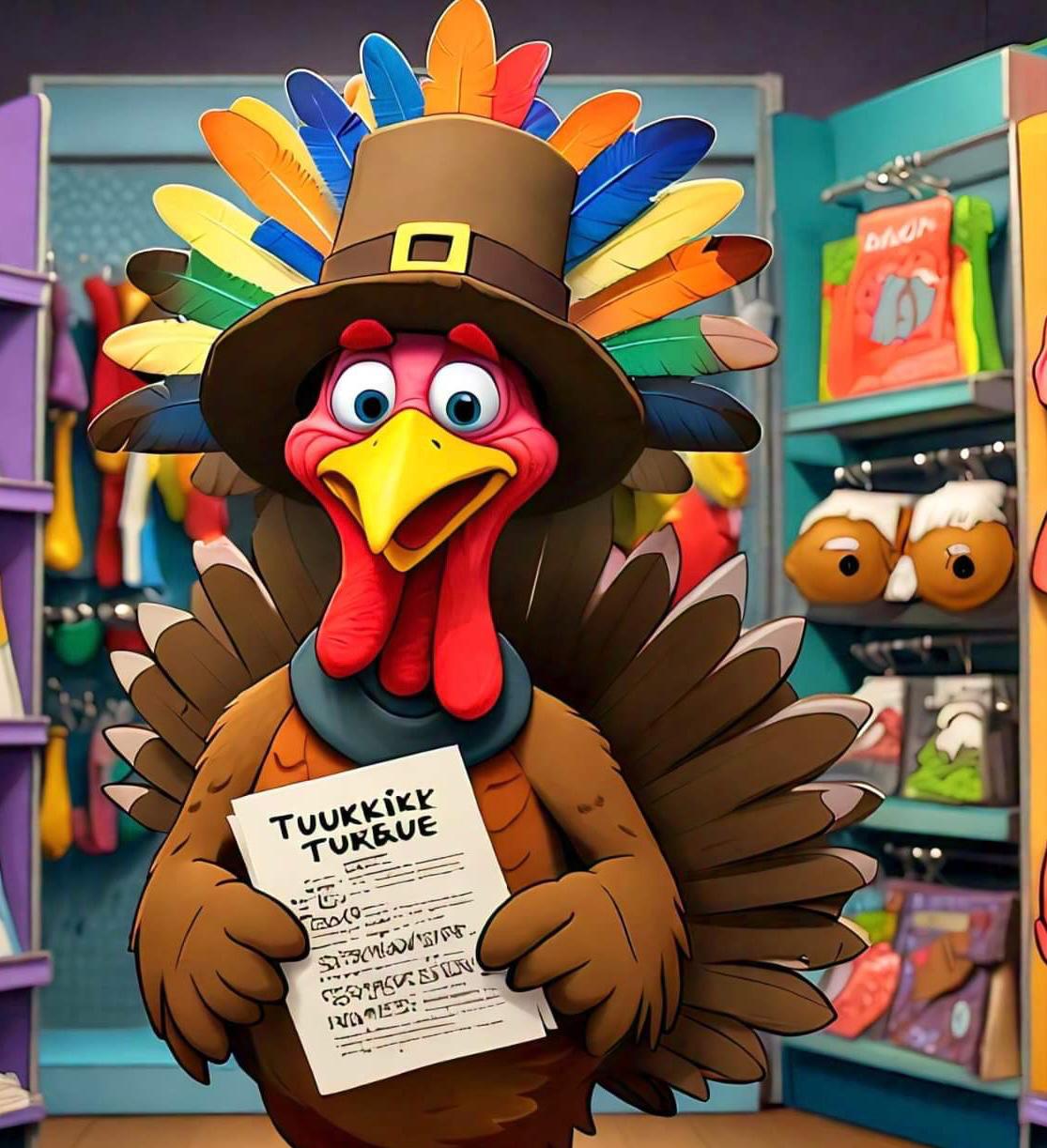 Tom’s Silly Costumes, A thanksgiving story for kids.