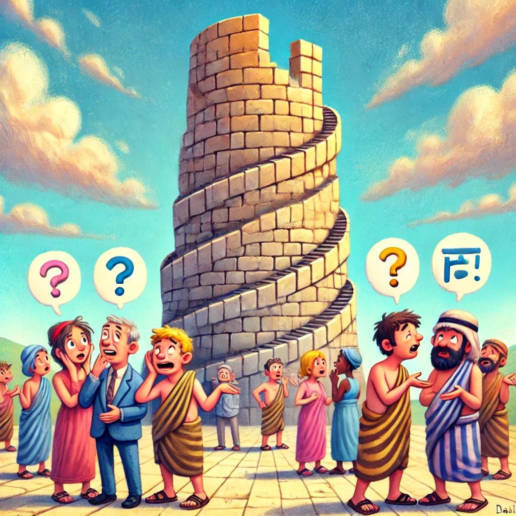 moral lesson of tower of babel story tagalog