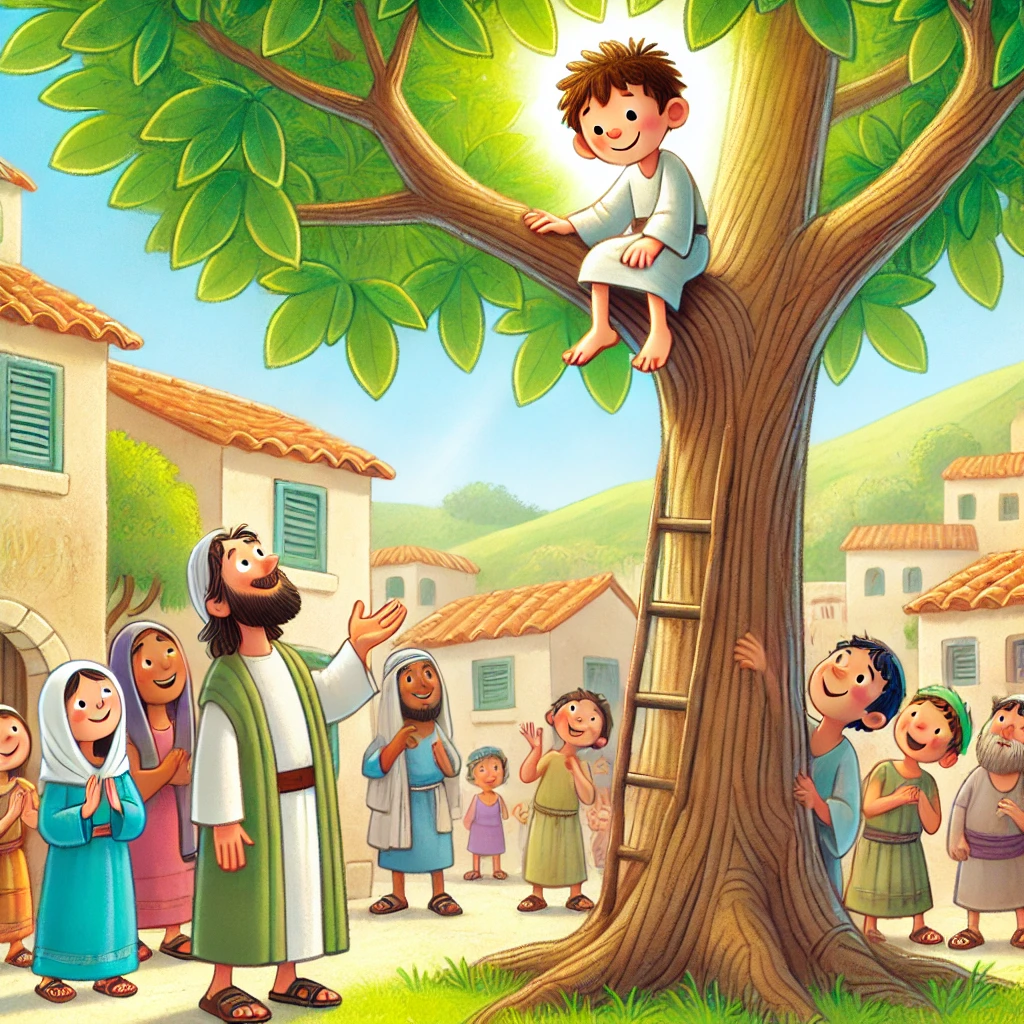 The Sycamore Tree, moral lesson of zacchaeus story.