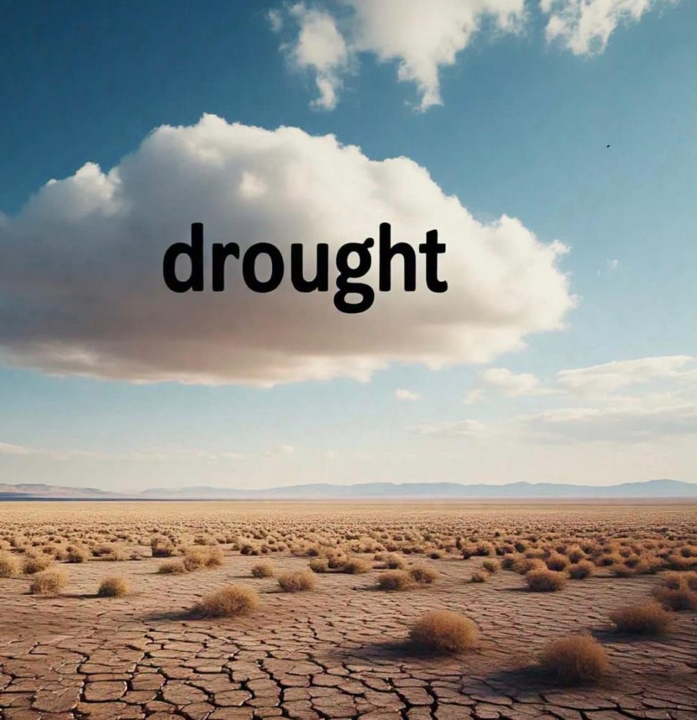 Facing the Drought Below, A moral story for kids.