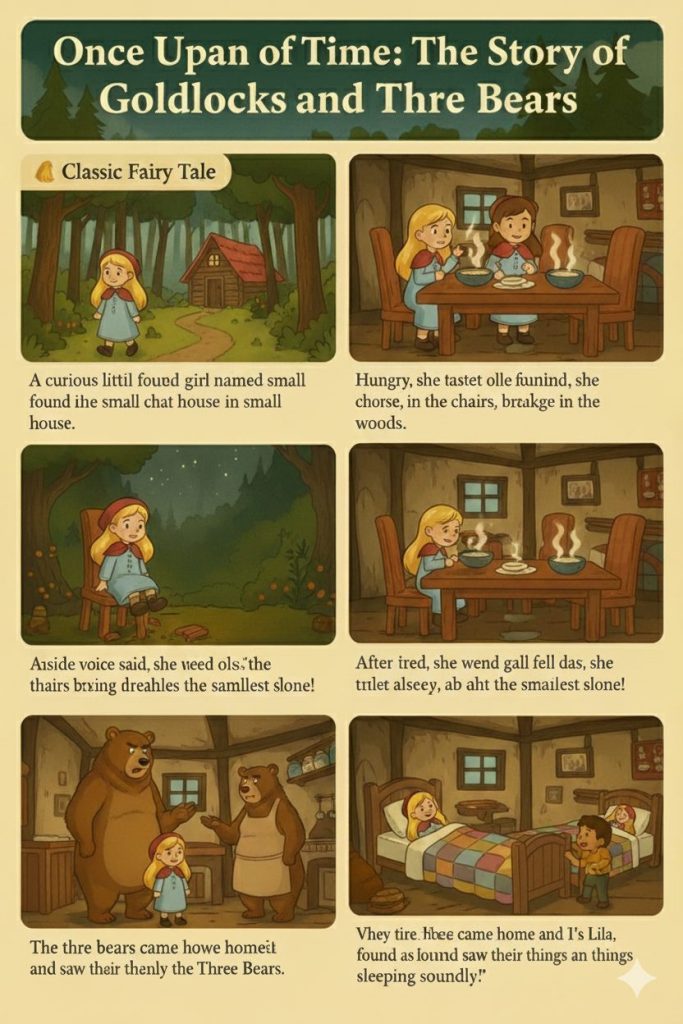 Goldilocks And The Three Bears bedtime story