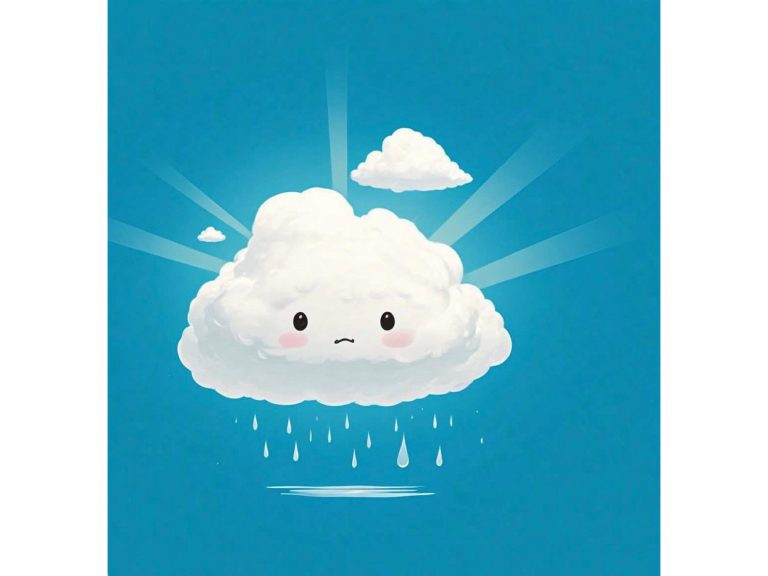 The Brave Little Cloud, A Heartwarming Bedtime Story for Kids