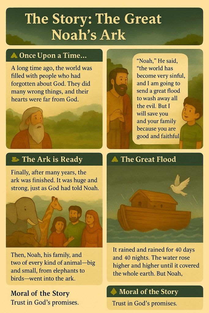 A short Bible Bedtime Story for Kids