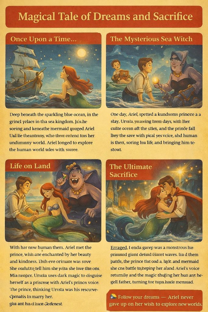 Little Mermaid A Best Bedtime Story For Kids