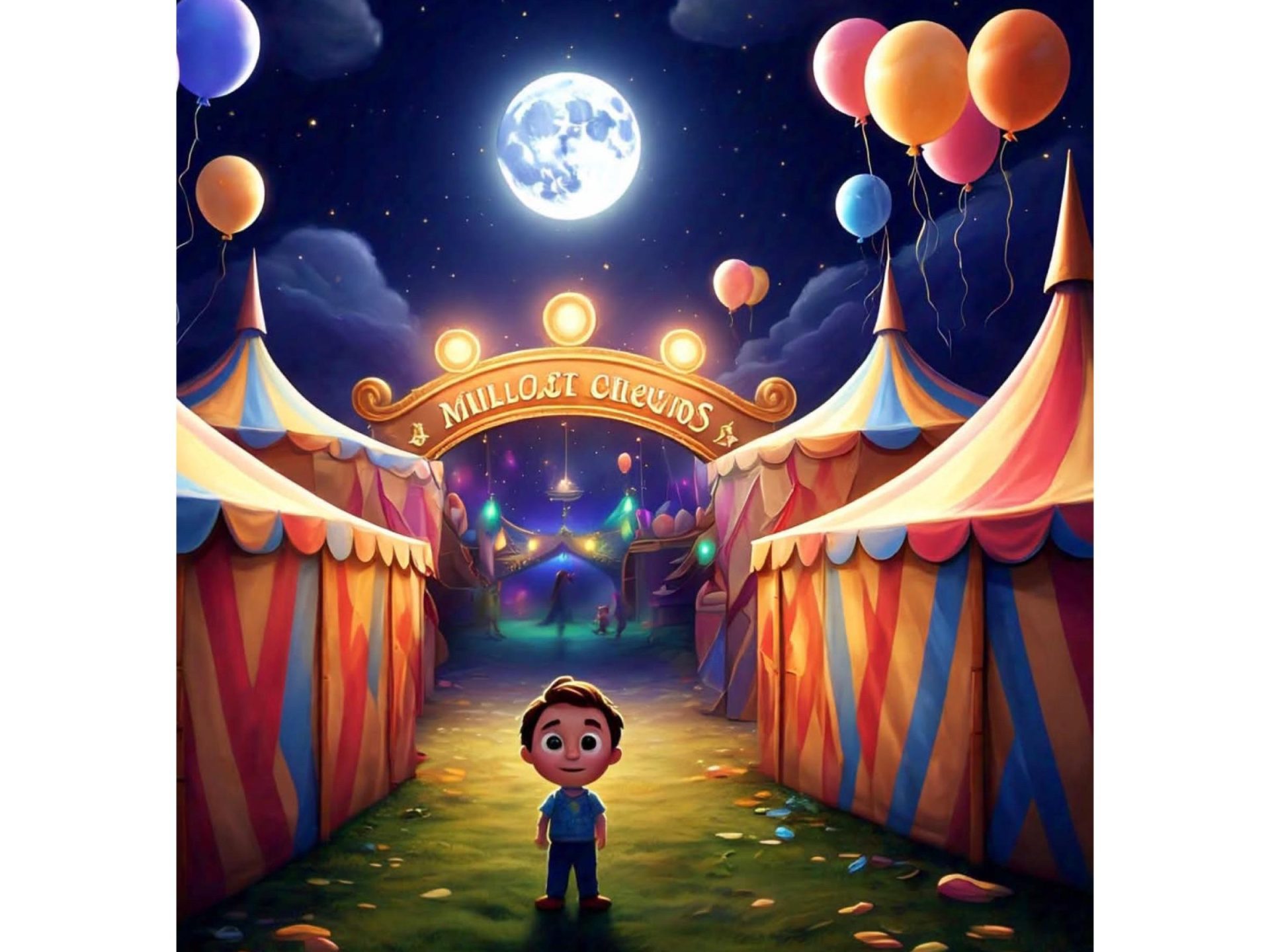 Milo and the Moonlight Circus | A Magical Bedtime Story for Kids