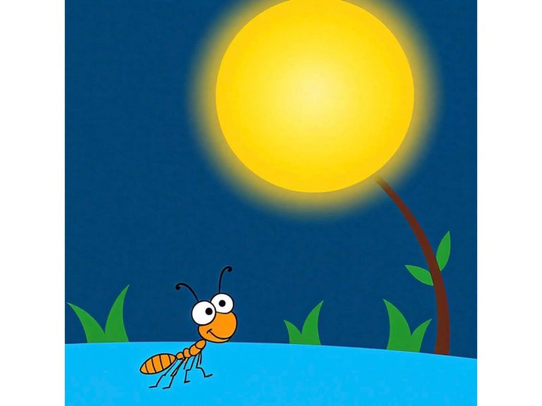 The Ant and the Grasshopper, A Timeless Moral Story For Kids.