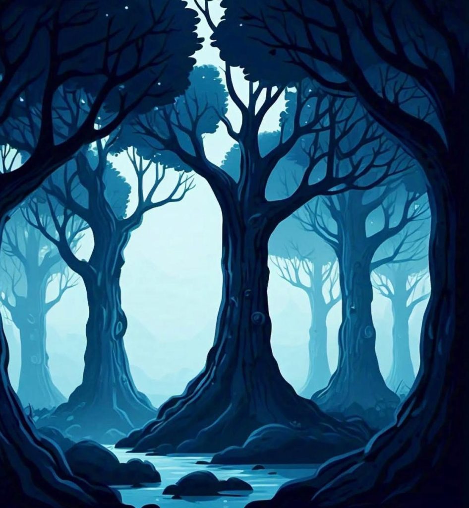 The Grove of Dreaming Trees, A short bedtime story for kids.