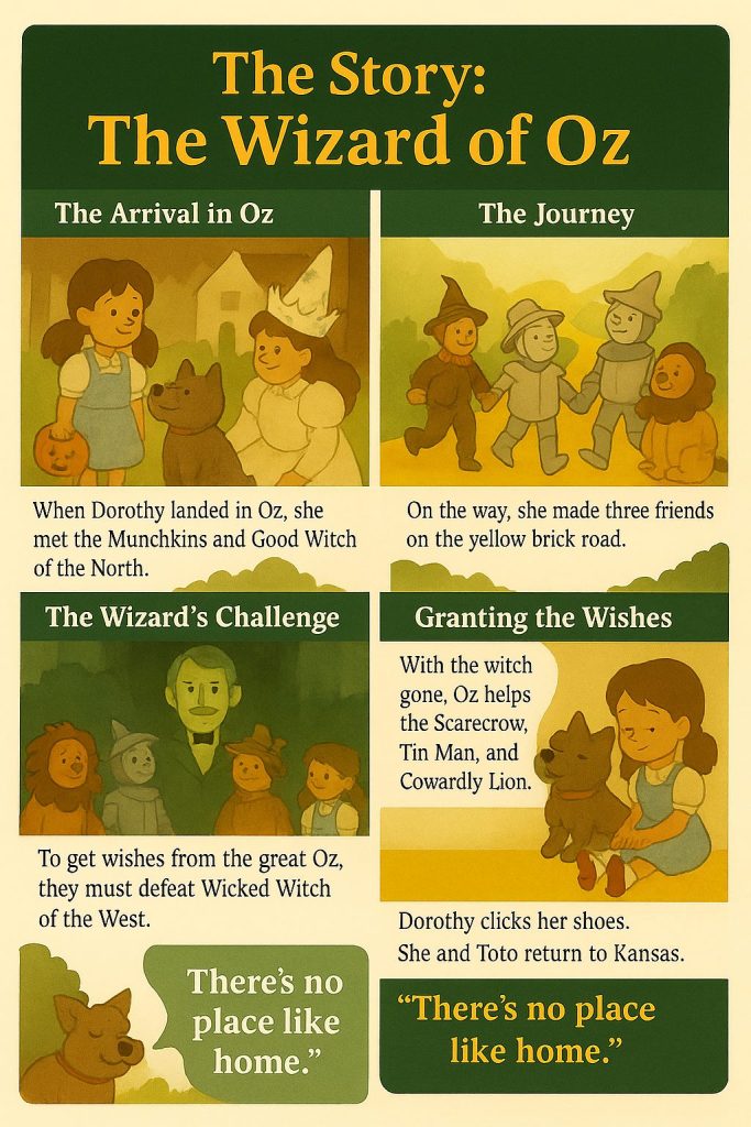 Wizard of Oz bedtime story 