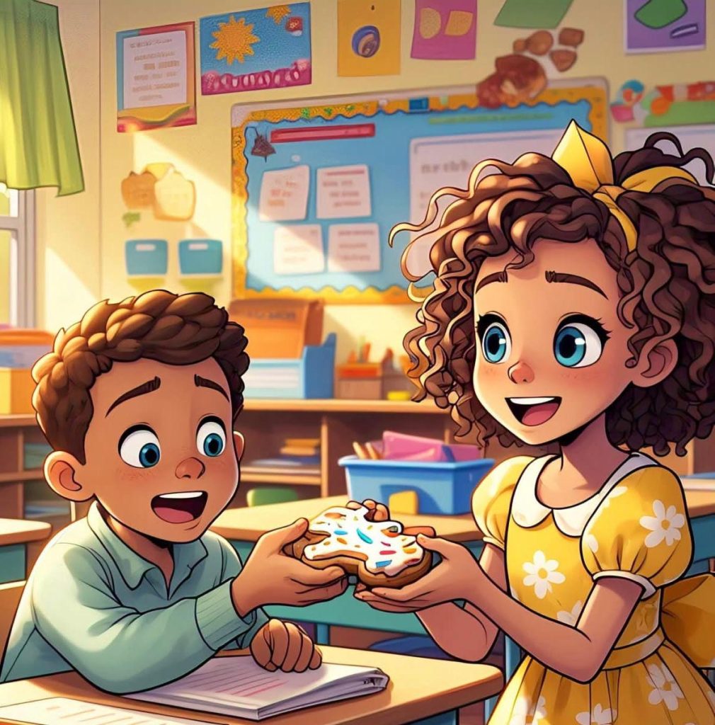 Kindness shines bright, A valentines day story for kids.