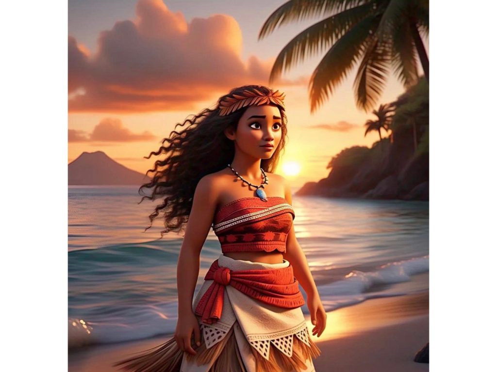 Princess Moana, A Magical Bedtime Story for Kids.