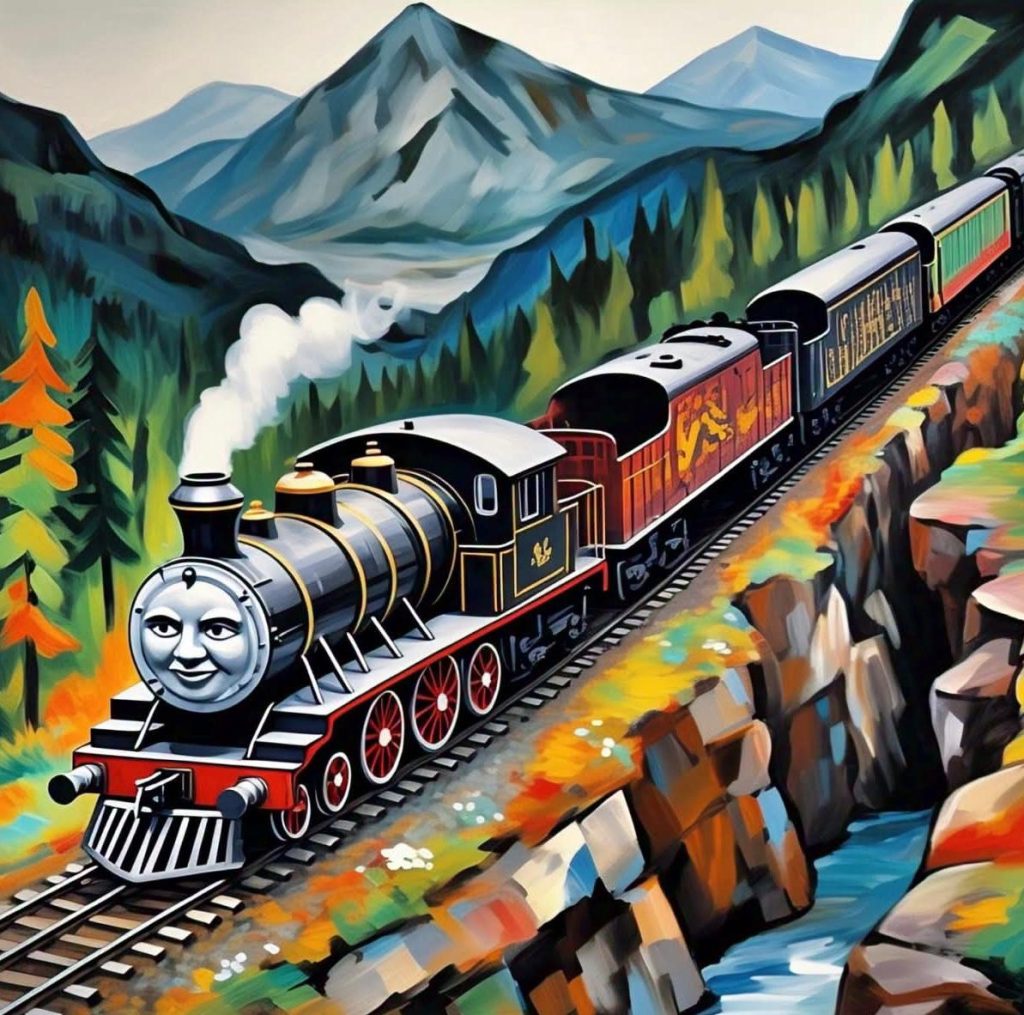The Big Engines Refuse, A bedtime stories for kids.