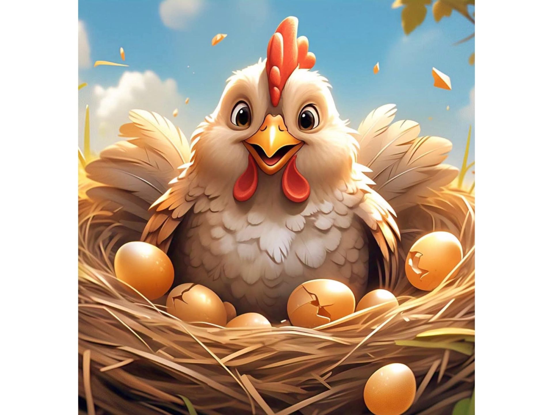 The Golden Egg, A Short Moral Story for Kids About Greed and Patience.