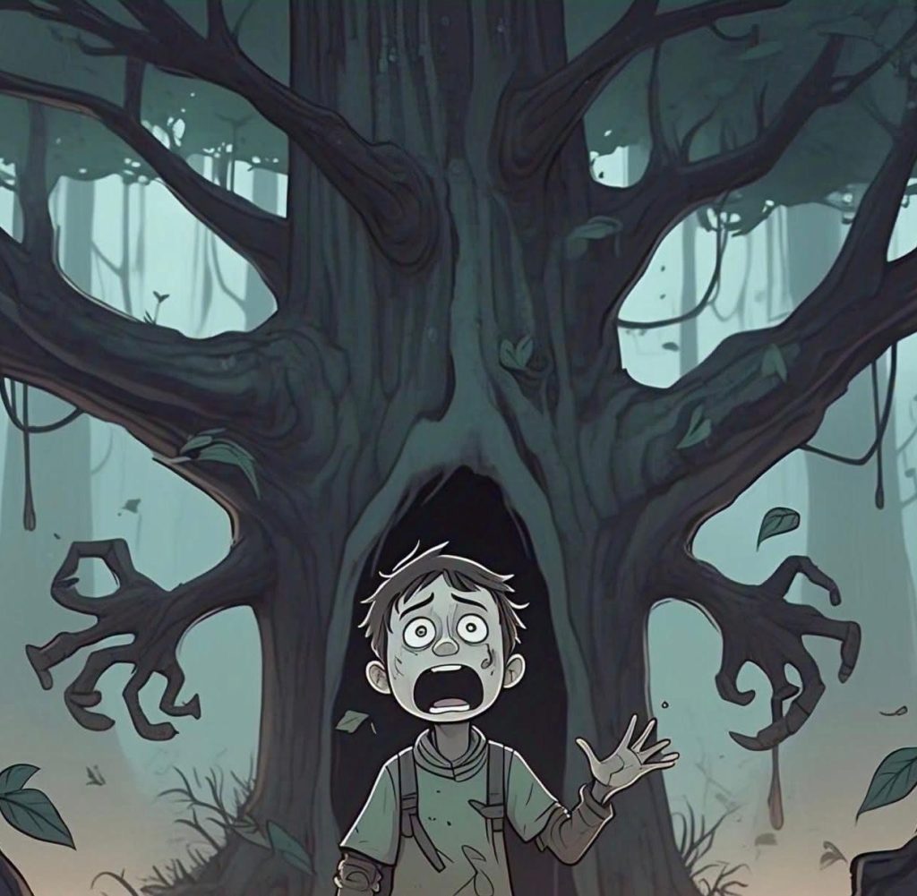 The Tree’s Curse, a magical bedtime story for children.