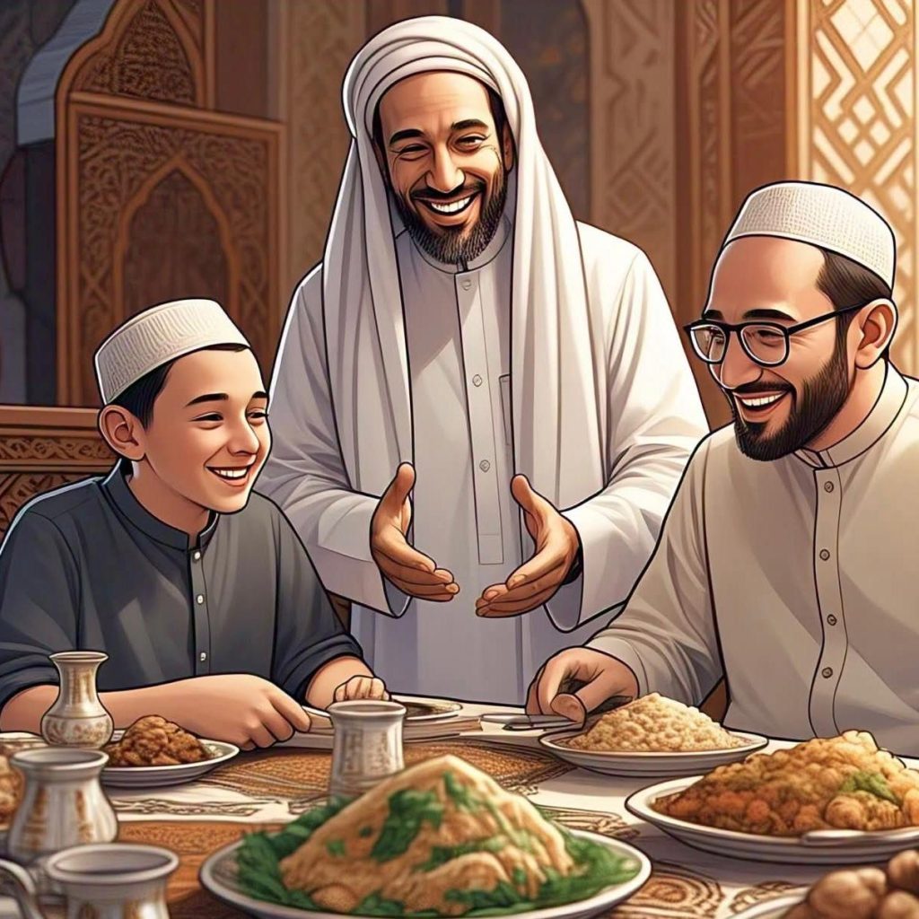 A Special Visit, a short moral  story for kids.