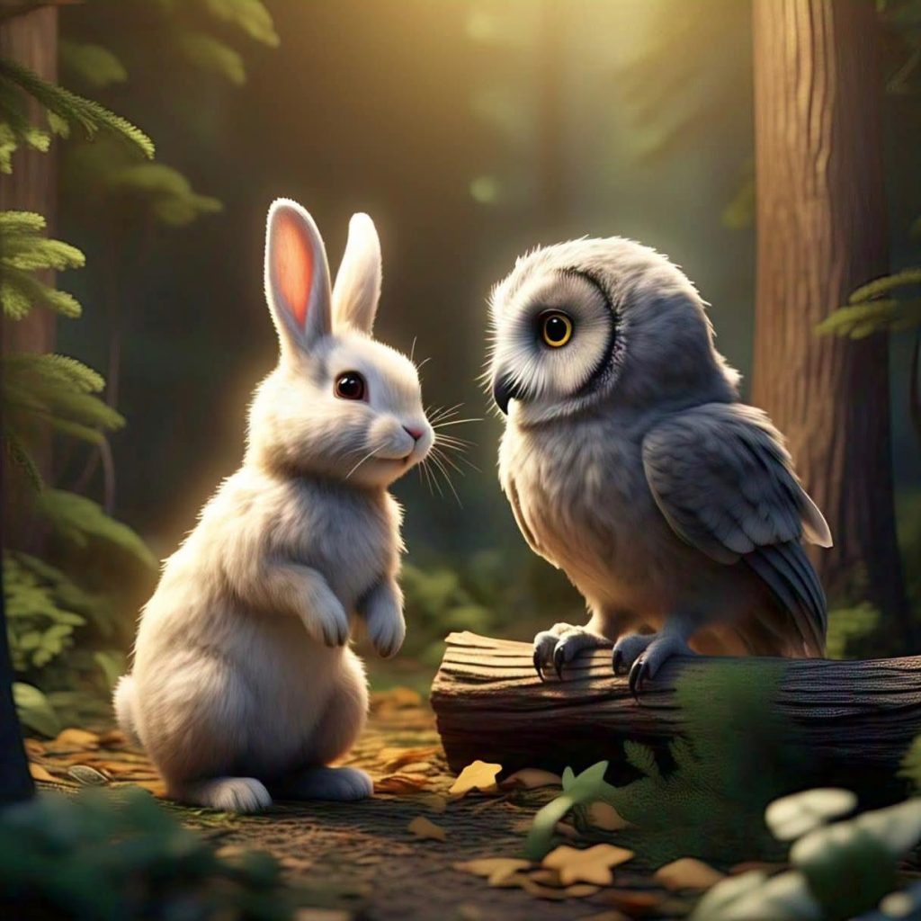 Meeting the Owl, a bedtime story for kids.