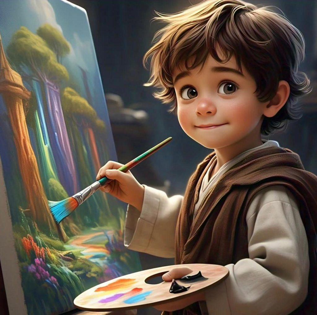 Painting for the Poor, a bedtime story for kids.