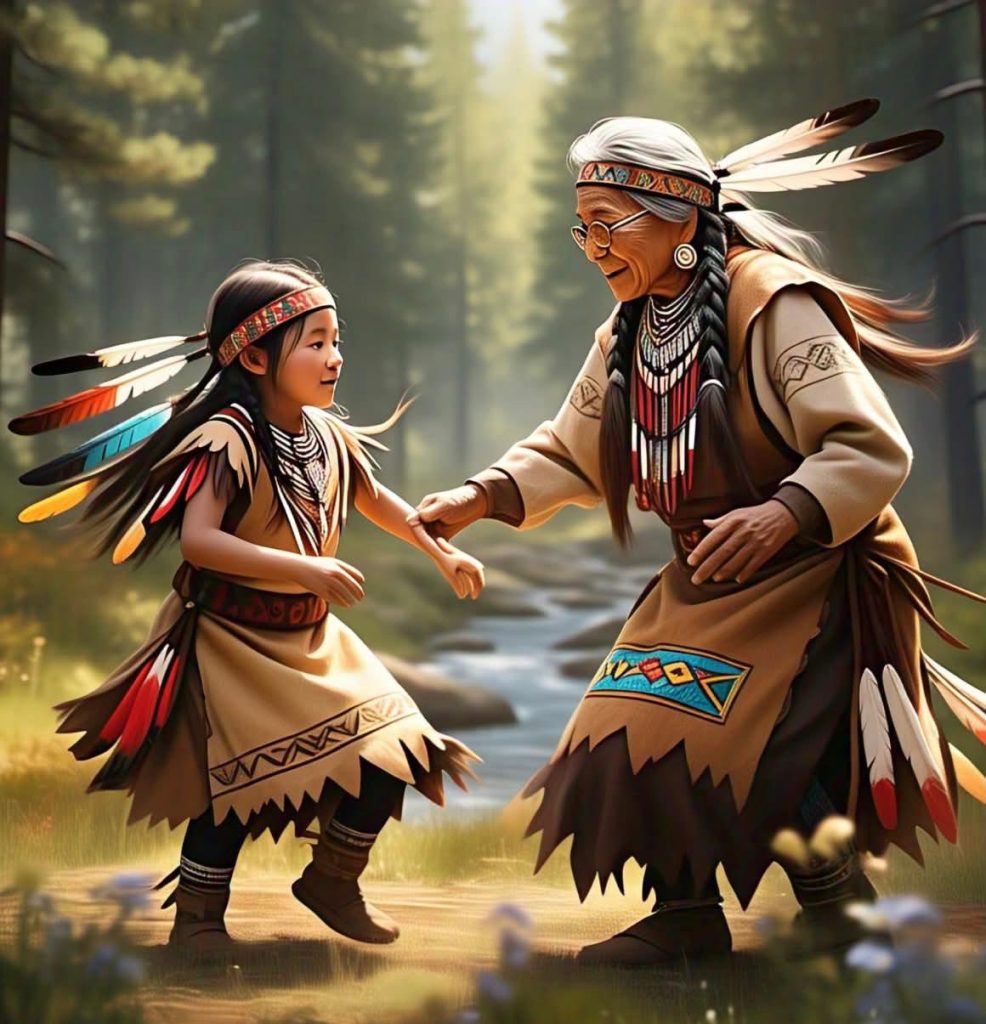 The Dance of Her Spirit, a native American story for kids.