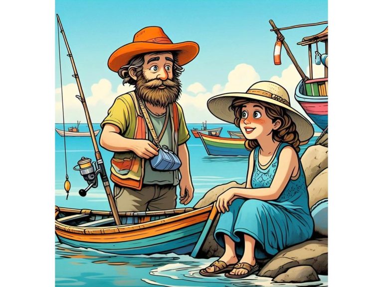 The Fisherman and His Wife, A Short Moral Story for Kids.