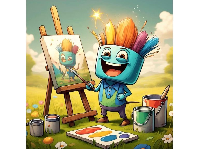 The Magical Paintbrush, A Bedtime Story for Kids.
