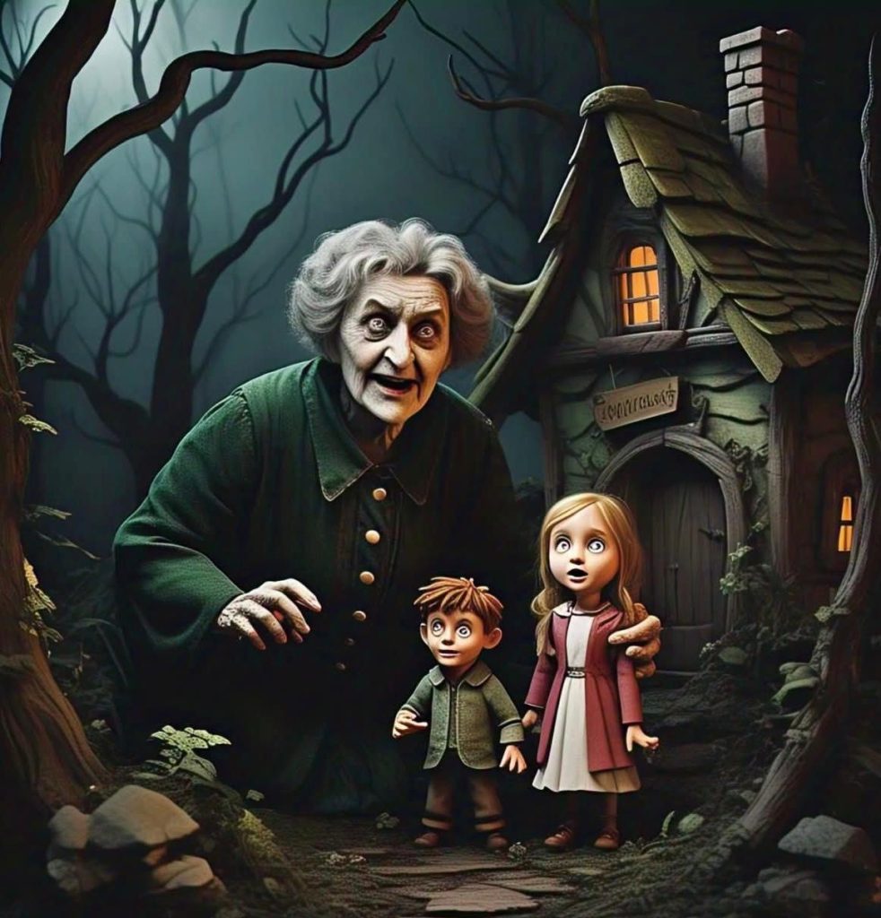 Trapped by the Wicked Witch, a moral story for kids.