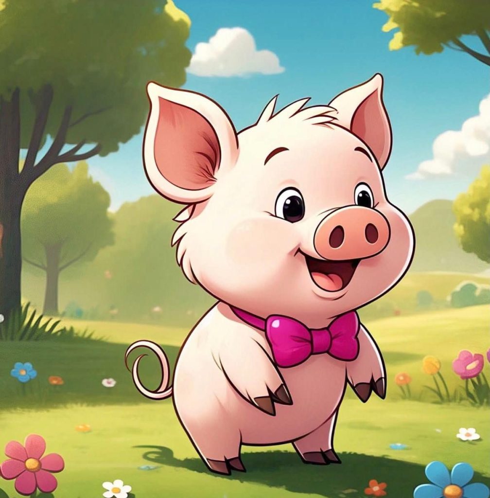 Wilbur the Little Pig, a bedtime story for kids.