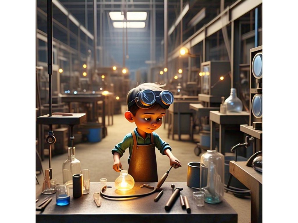 The Glassworker, A bedtime story for kids.