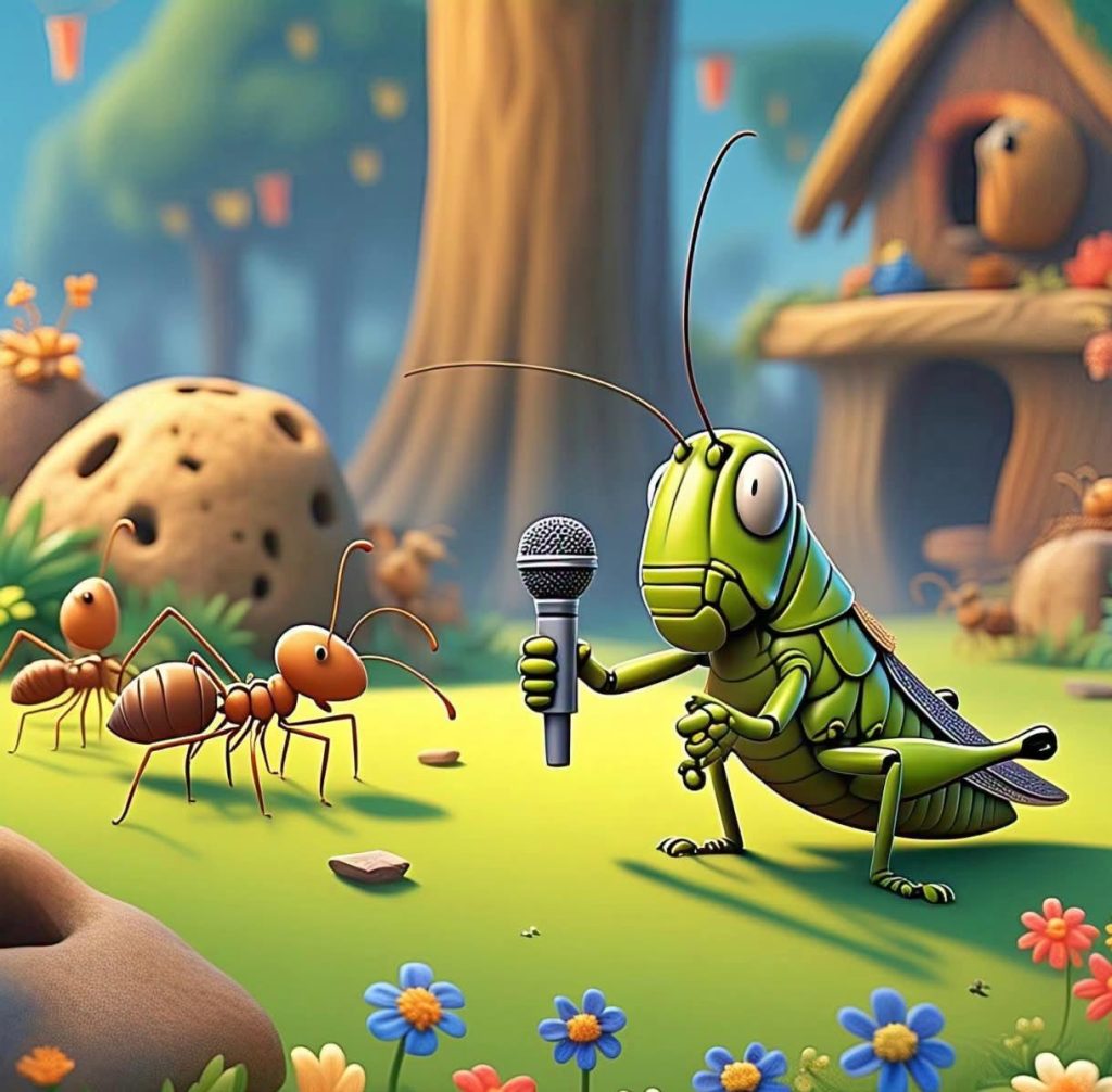 The Hardworking Ants, a bedtime story for kids