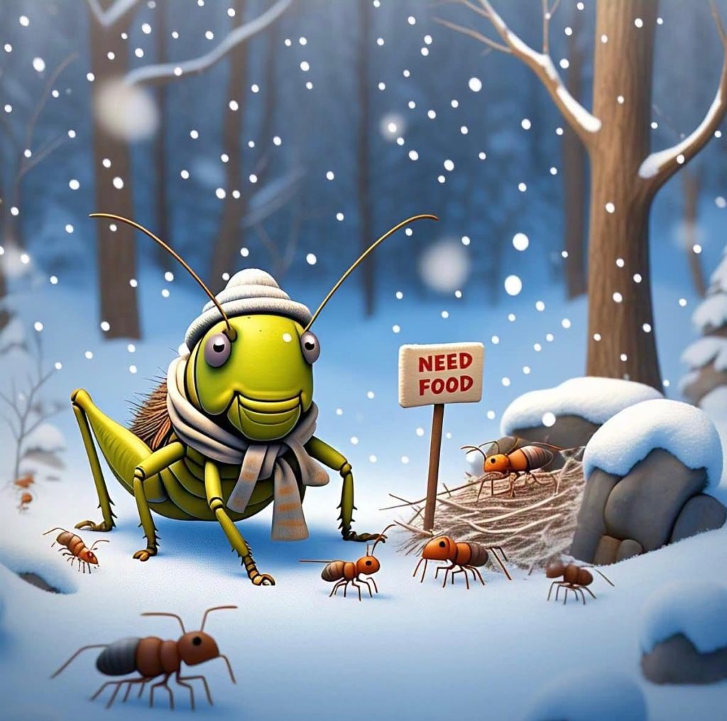  Winter Comes, a short moral story for kids.