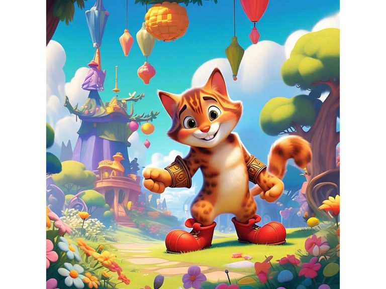 Puss in Boots, A Classic Fairy Tale for Kids.