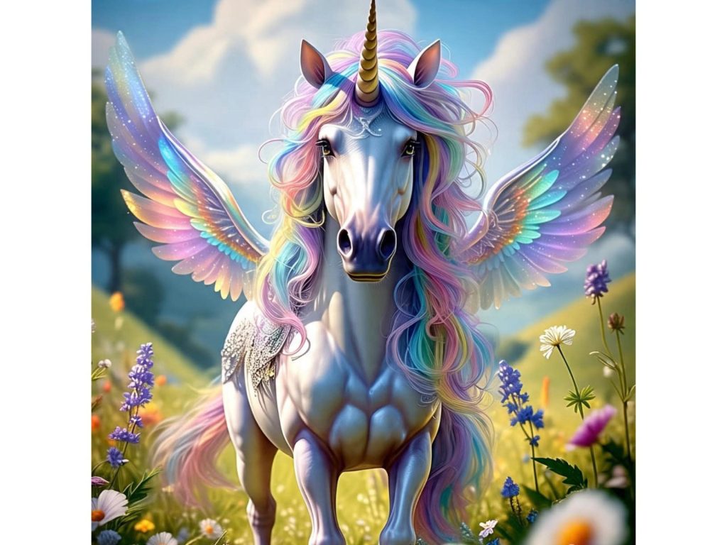 Unicorn, The Mythical Creature, A Magical Story for Kids.
