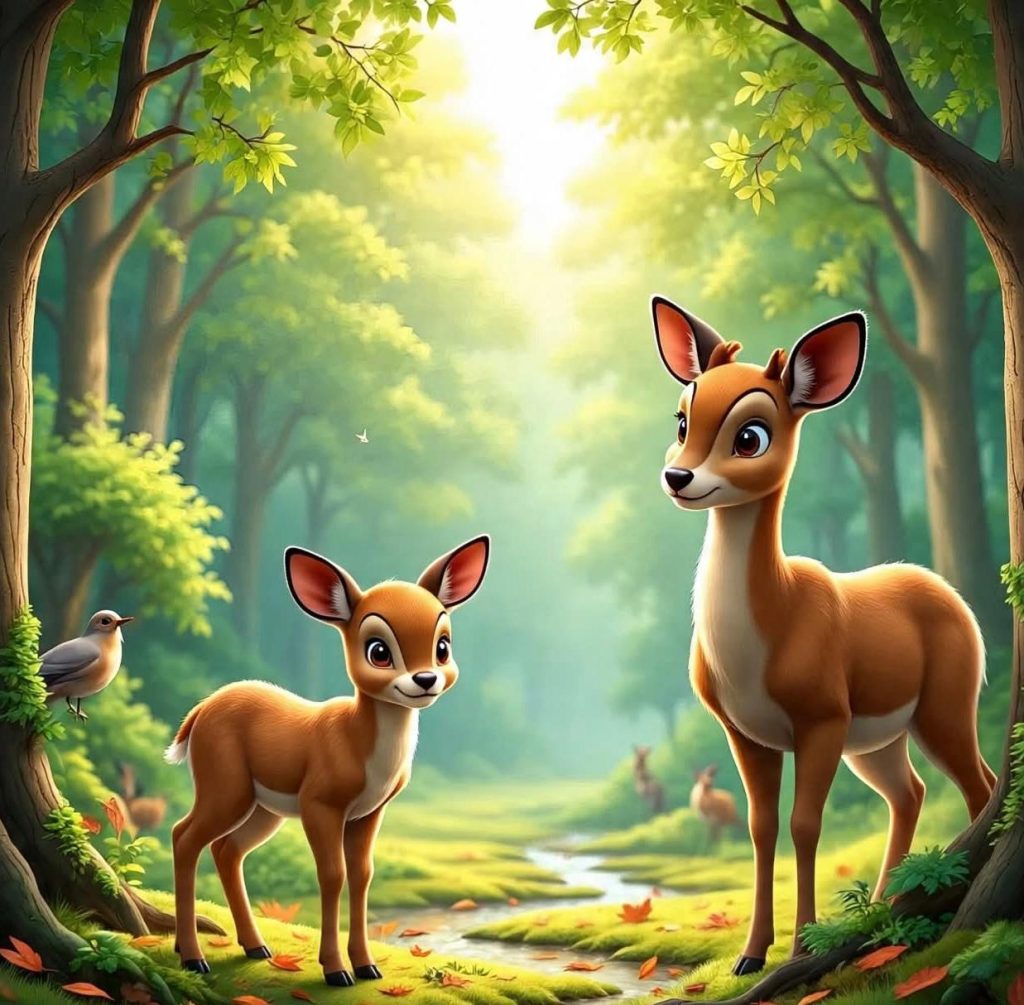 A Special Baby Deer is Born short story