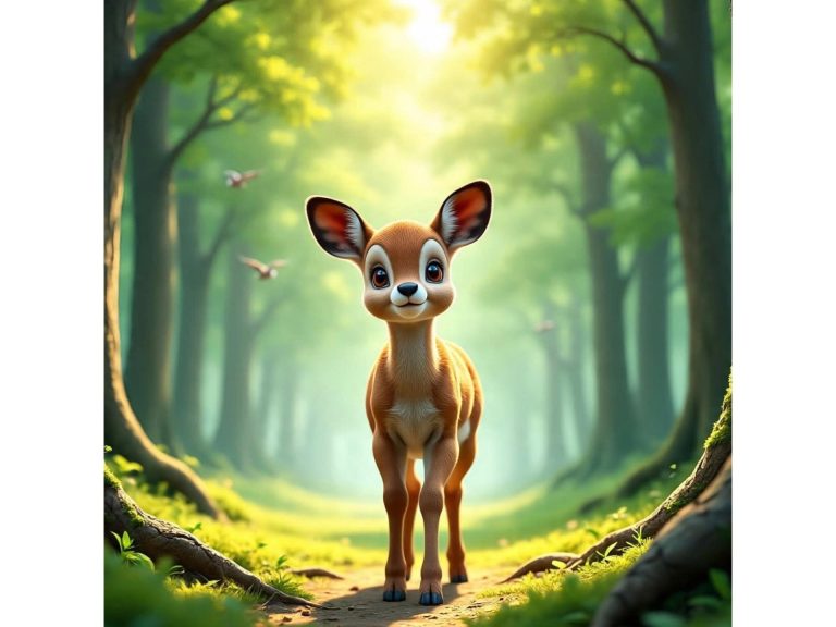 Bambi, A Bedtime Story for Kids.