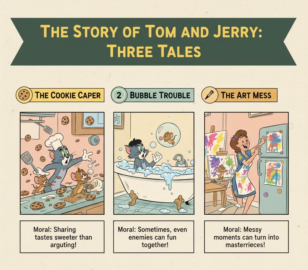 Tom and Jerry stories for kids