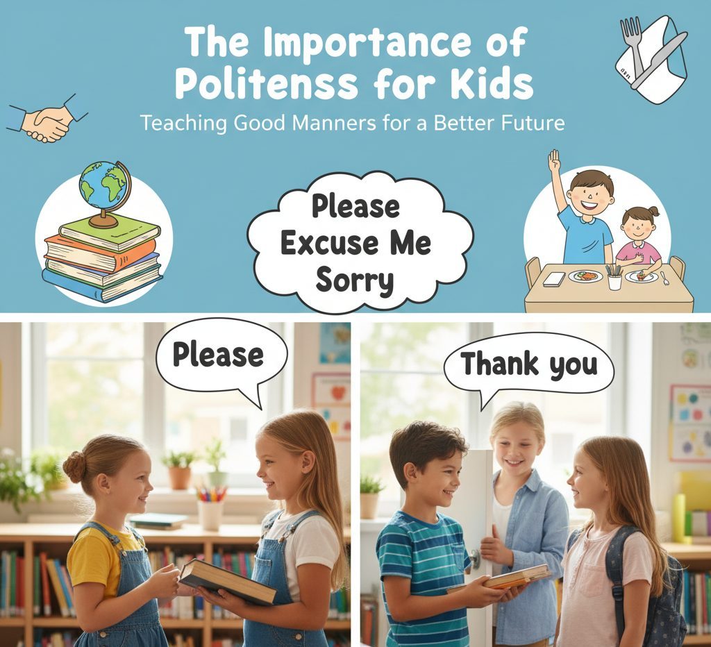 Learn how to teach politeness to kids