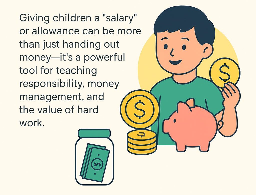 parent salary for children